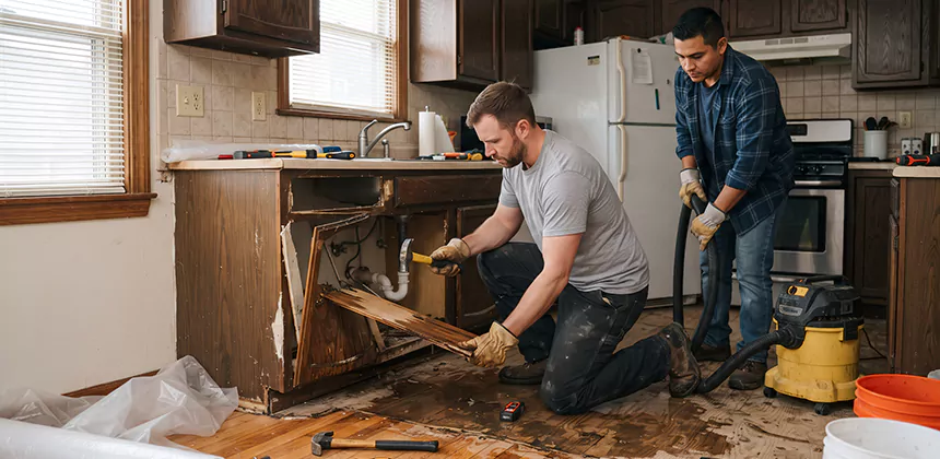 Repairing Water Damaged MDF Cabinets in Laguna Hills