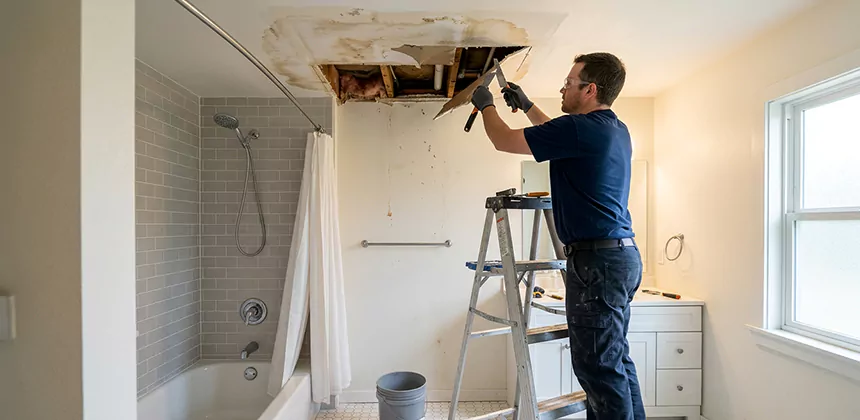 Bathroom Leak Ceiling Repair in Laguna Hills