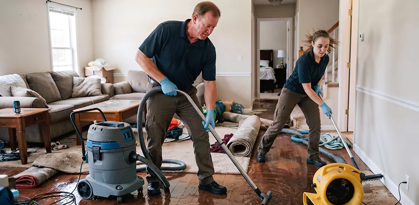 Hidden Leak Clean Up in Laguna Hills